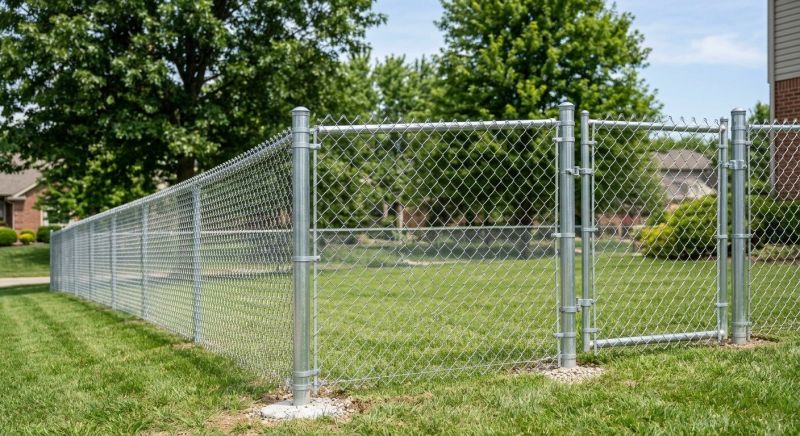 Galvanized Fence Installation in South Houston, TX
